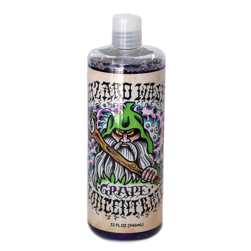 Wizard Wash Concentrate Soap Grape  (32oz)