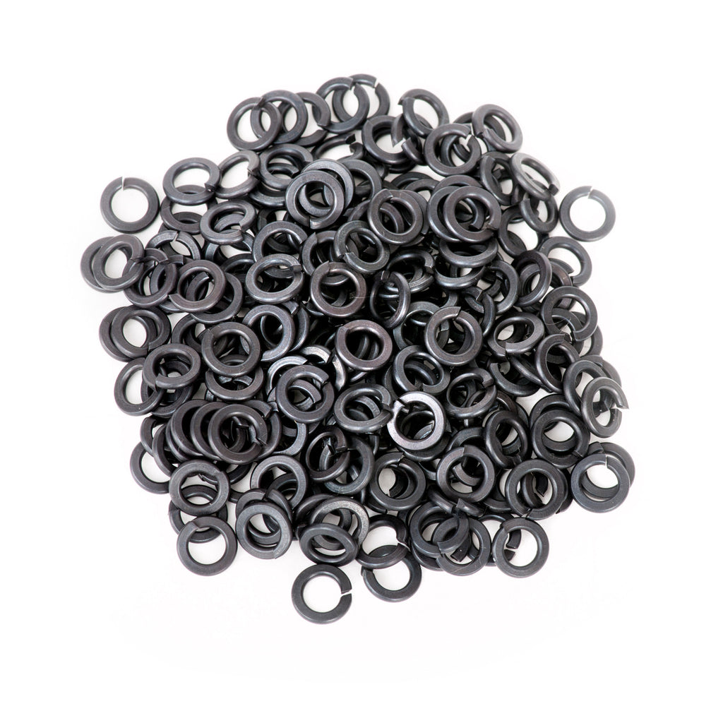 #8 Split Lock Washer Black