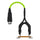 RCA To Clip Cord Adapter (Lime Green)