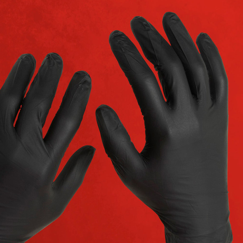 Adenna Night Angel Black Nitrile Gloves