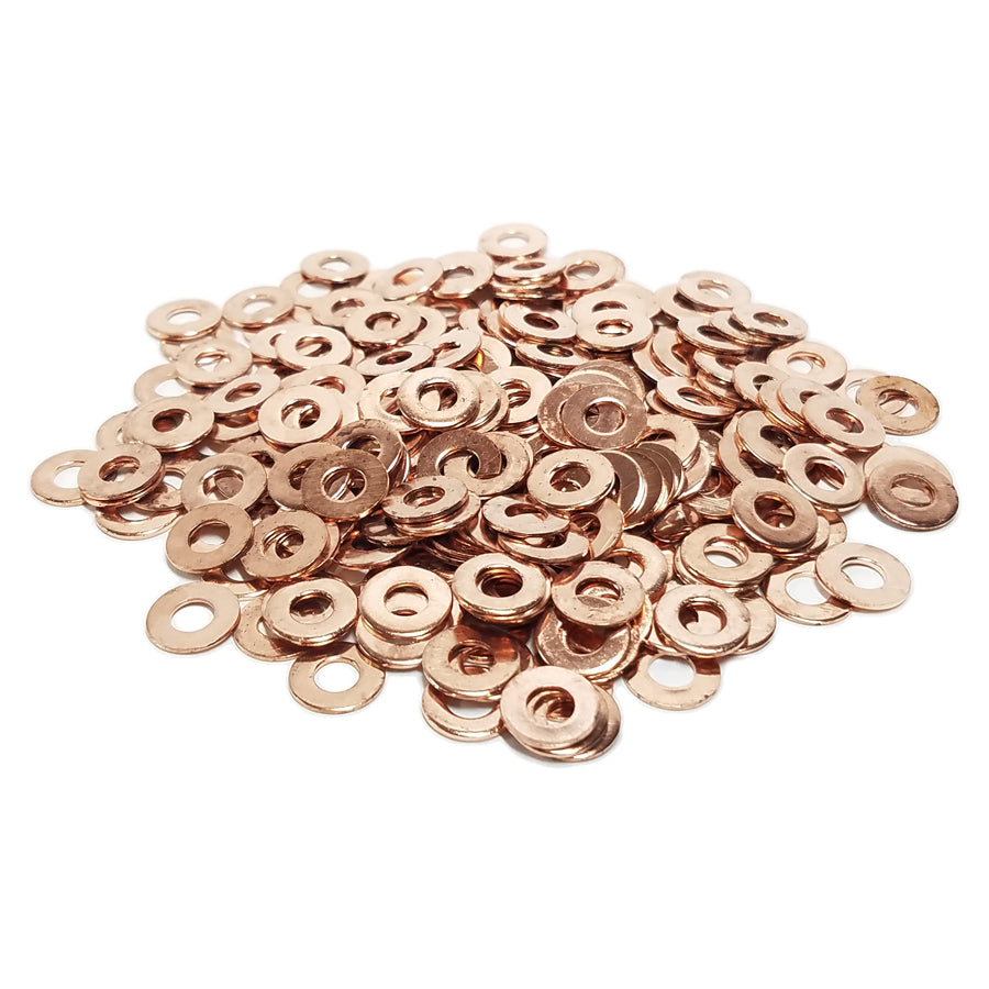 #8 Copper Flat Washer