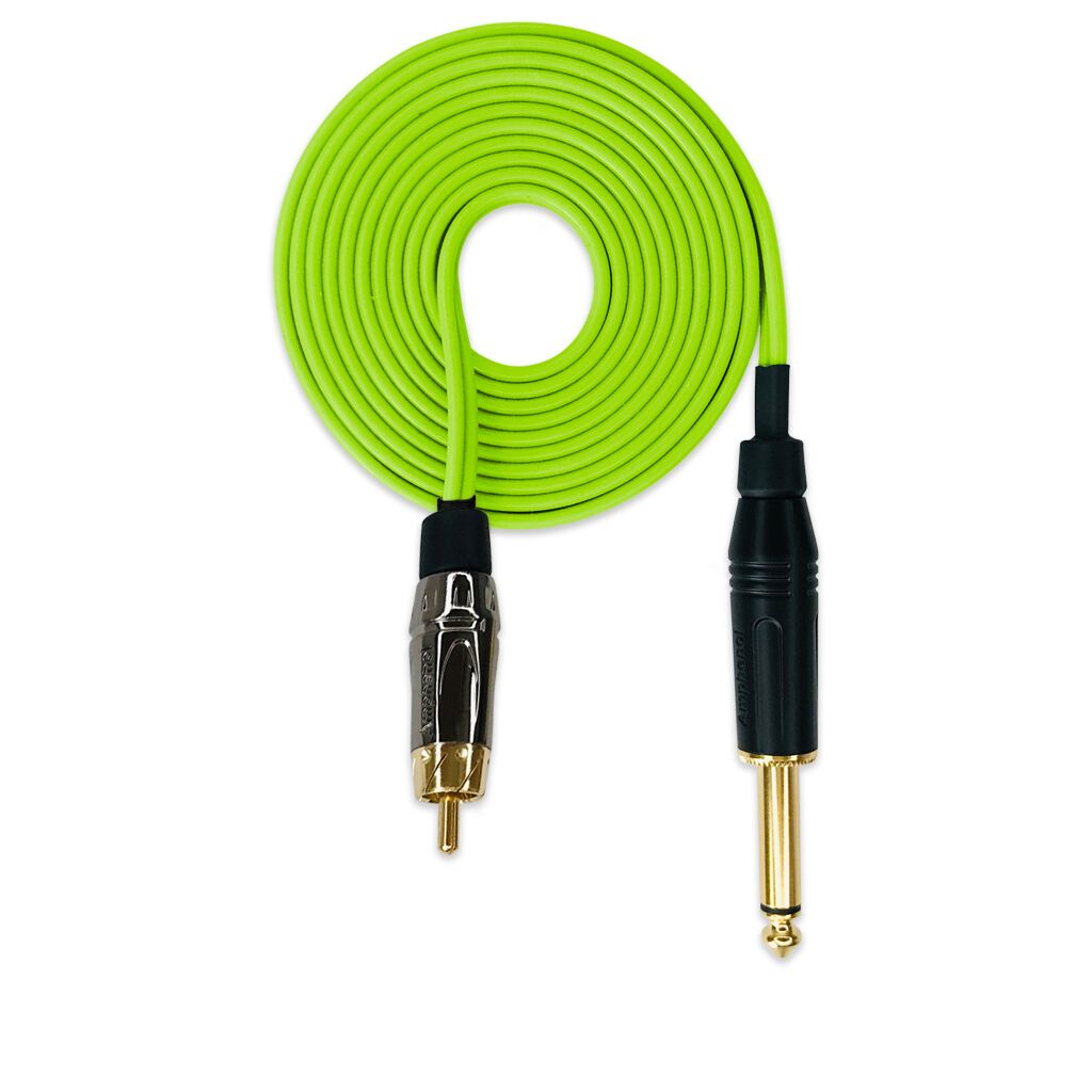 RCA Power Cord Lime Green