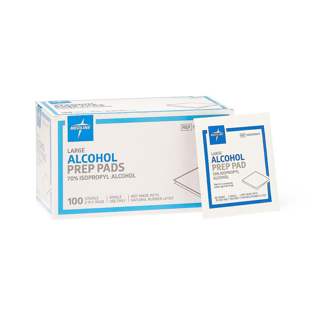 Sterile Alcohol Prep Pads (100)