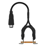 RCA To Clip Cord Adapter (Black)