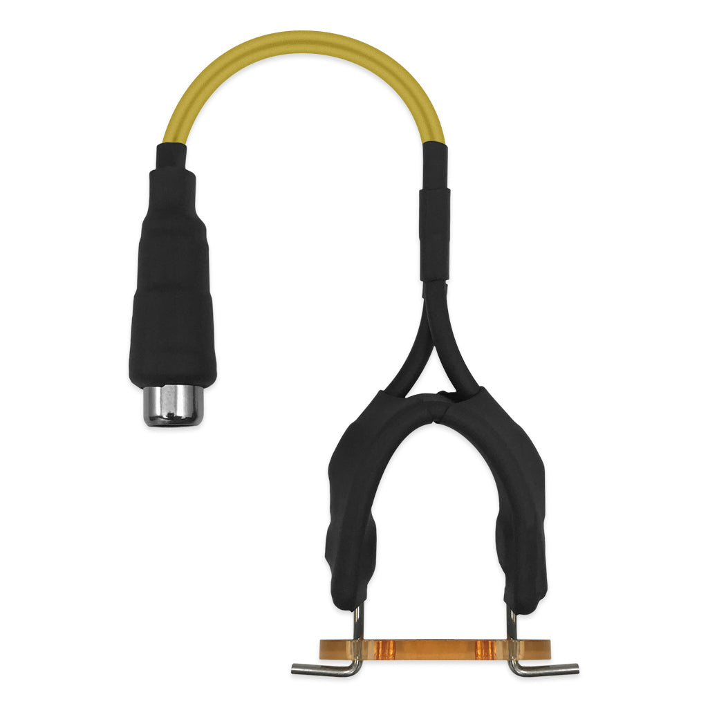 RCA To Clip Cord Adapter (Mustard)