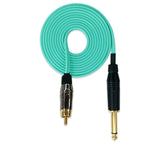 RCA Power Cord Seafoam Green