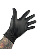 Blackwork Nitrile Gloves (Black)