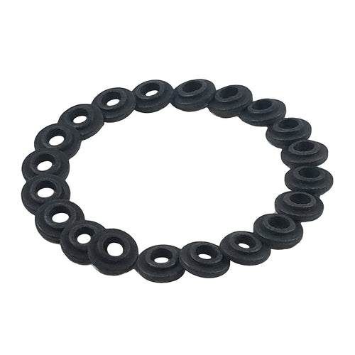 Standard Diameter Shoulder Washer Black