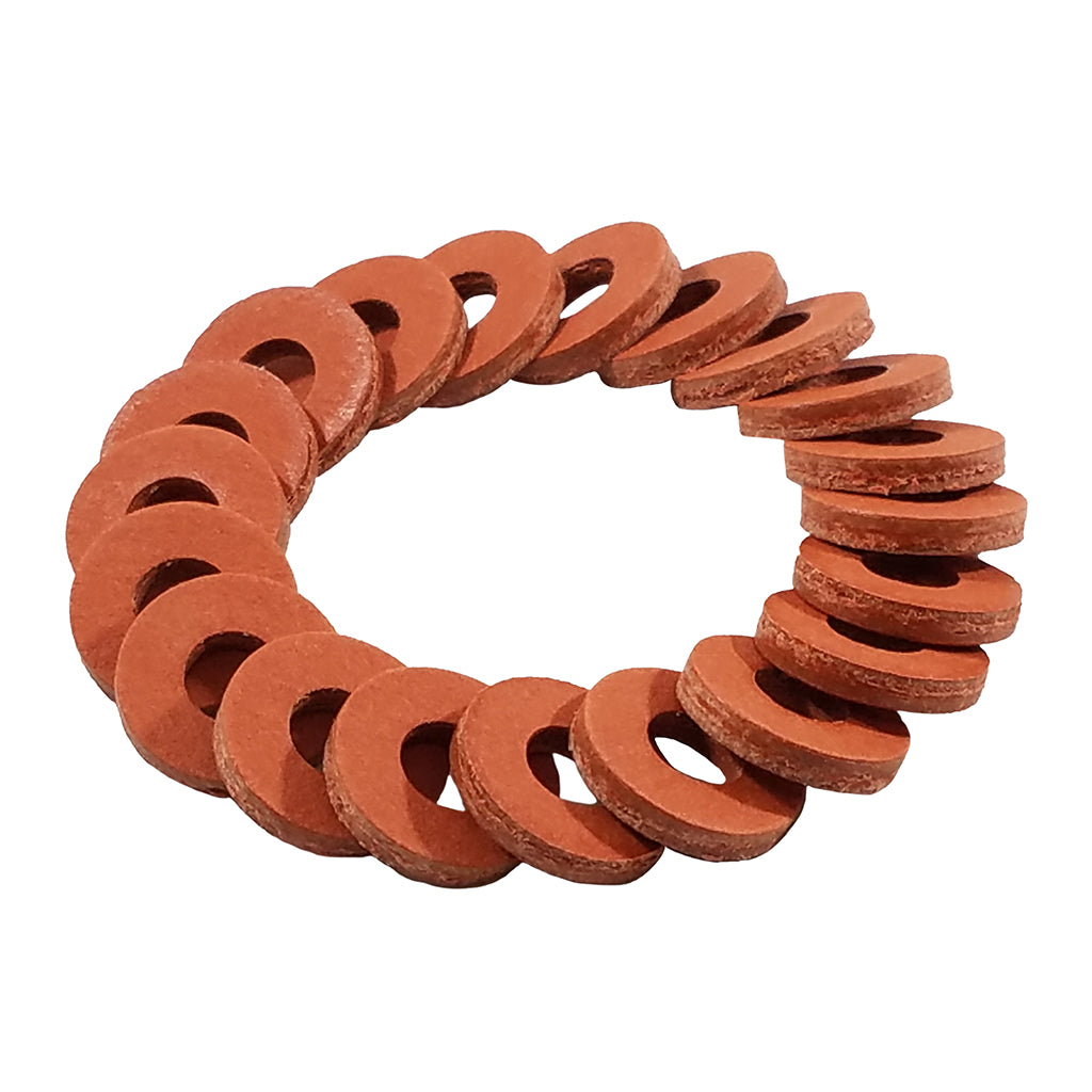 Thick Coil Washer Red 5/16