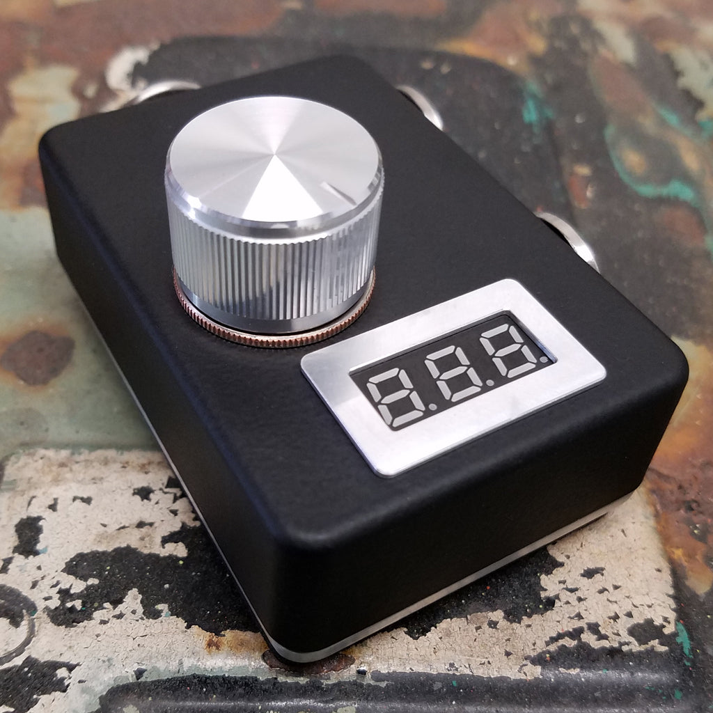 Black Digital 10 Turn Dual Phono Mini Power Supply