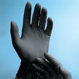 Adenna Phantom Black Latex Gloves