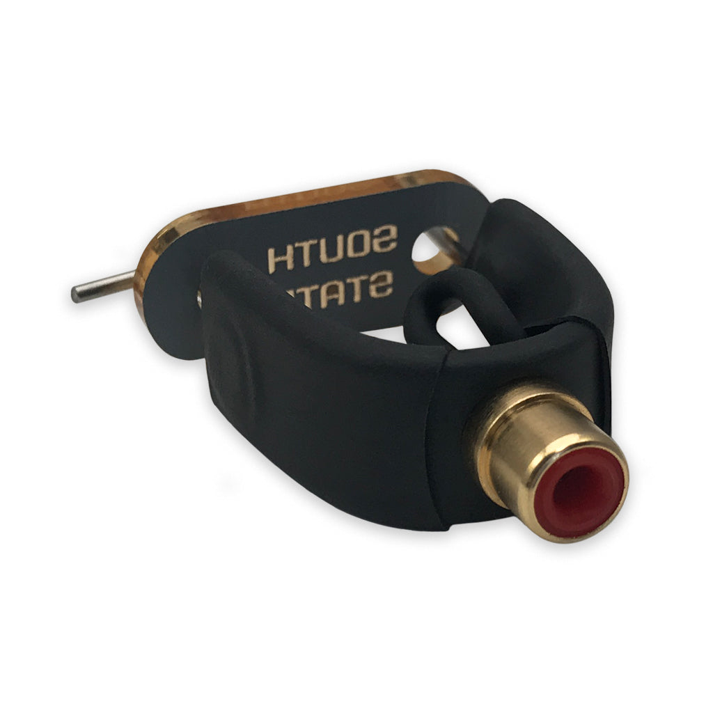 Clip Head To RCA Adapter (Black)