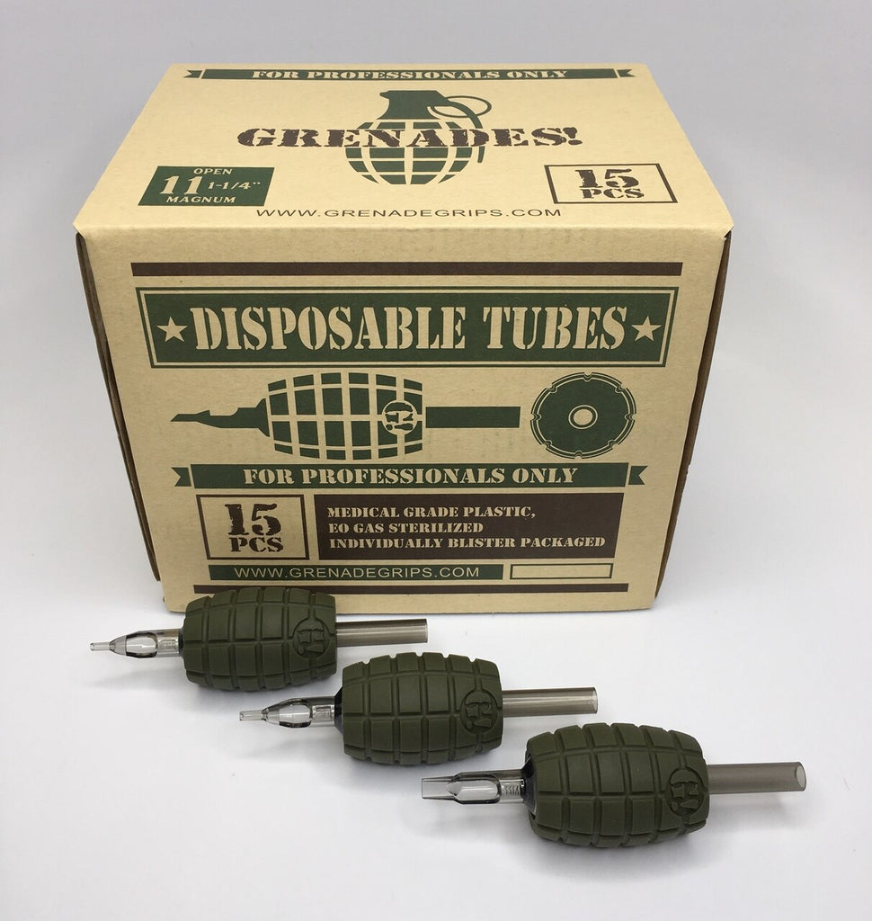 Grenade Grip Disposable Tubes Round Angle Liner