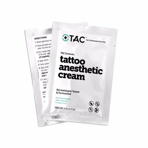 TAC - Tattoo Anesthetic Cream Single Use