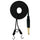 Torsion Spring Clip Cord Black