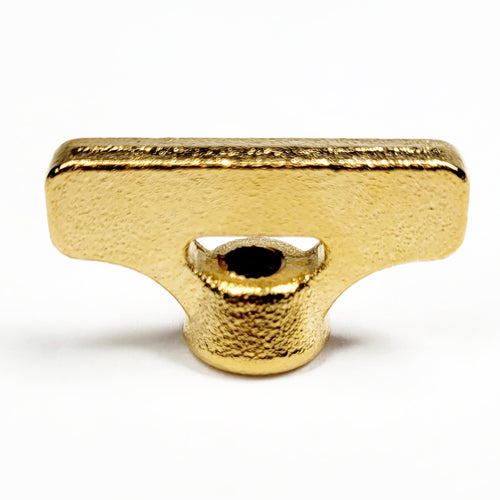 Gold T-Slot Cast Thumb Nut