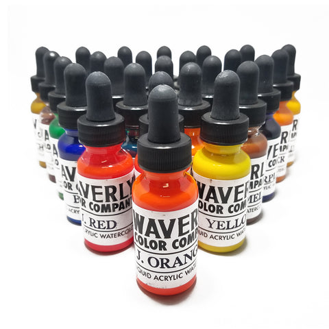 Waverly Liquid Acrylic Watercolor Set